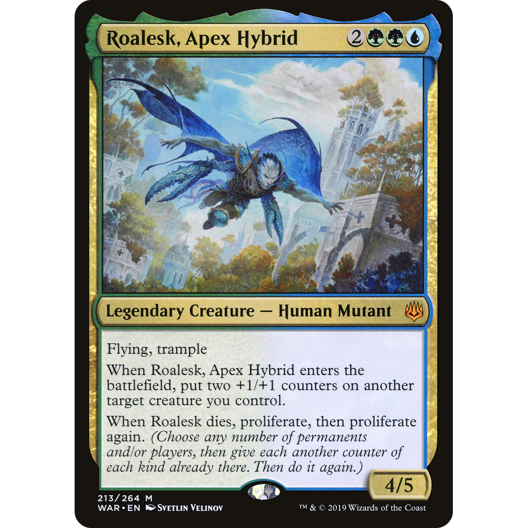 Roalesk, Apex Hybrid (WAR-213) - War of the Spark Foil