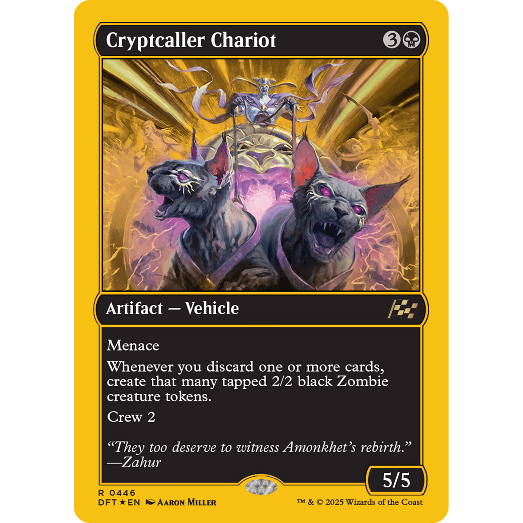 Cryptcaller Chariot (DFT-446) - Aetherdrift Foil