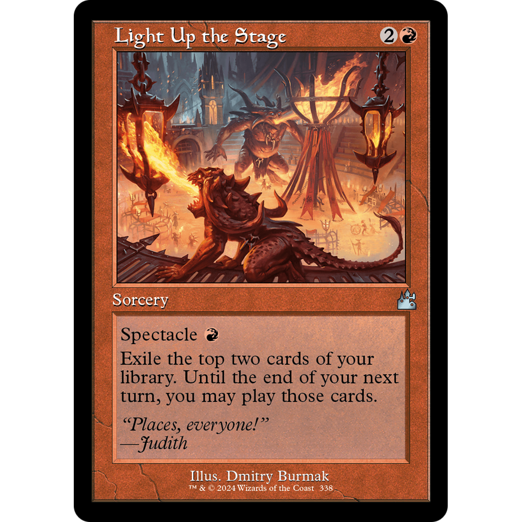 Light Up the Stage (RVR-338) - Ravnica Remastered