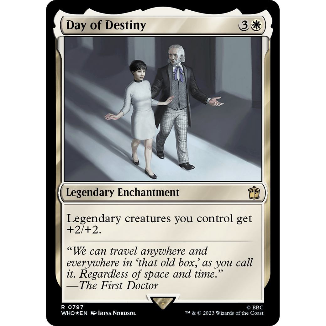 Day of Destiny (Surge Foil) (WHO-797) - Doctor Who Foil
