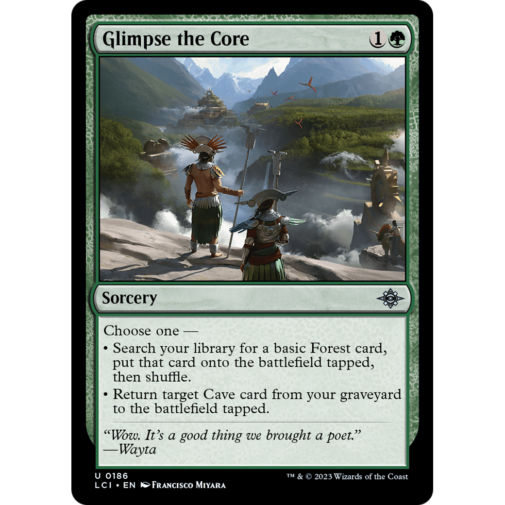 Glimpse the Core (LCI-186) - The Lost Caverns of Ixalan