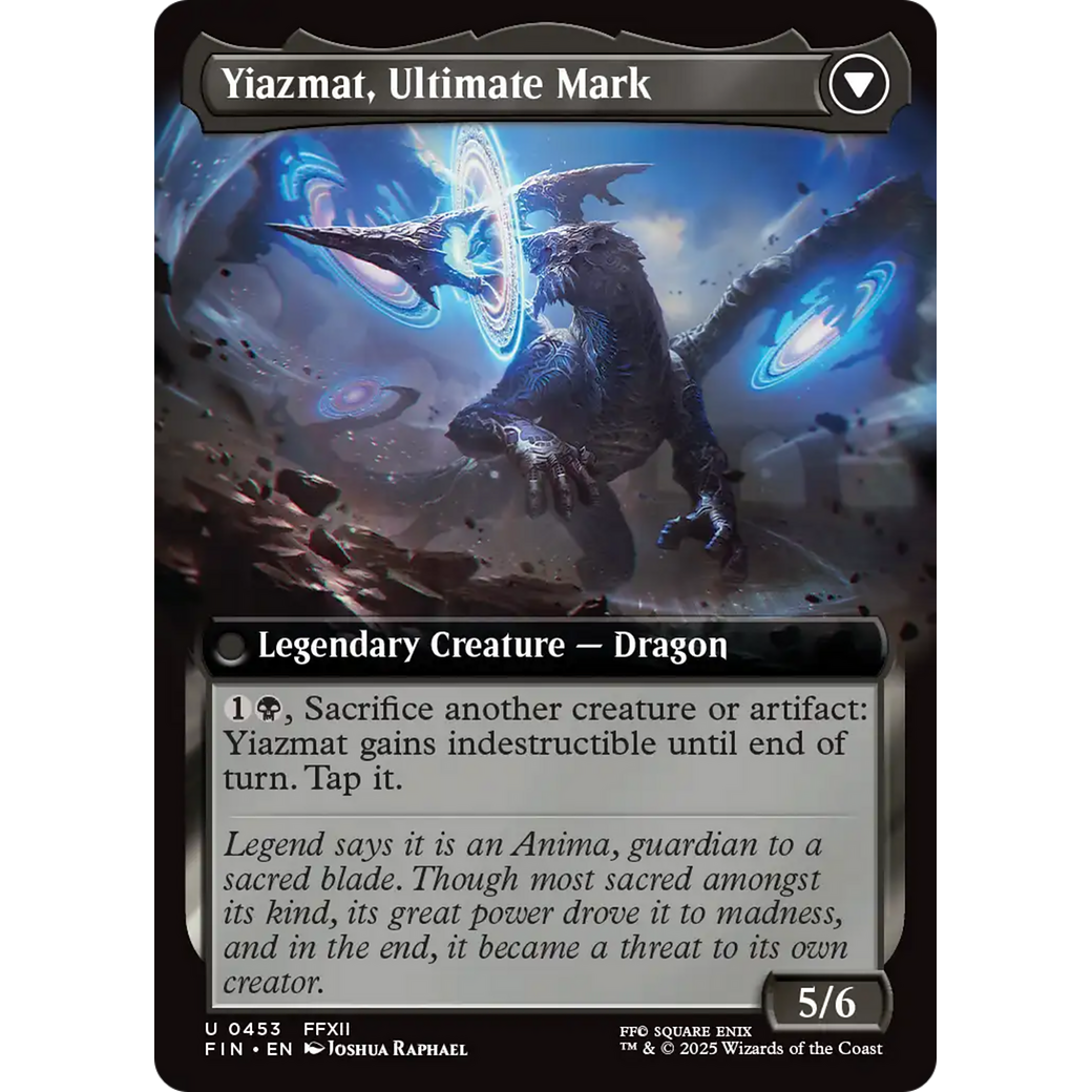 Sidequest: Hunt the Mark // Yiazmat, Ultimate Mark (FIN-453) - FINAL FANTASY: (enchantment, Extended Art) Foil