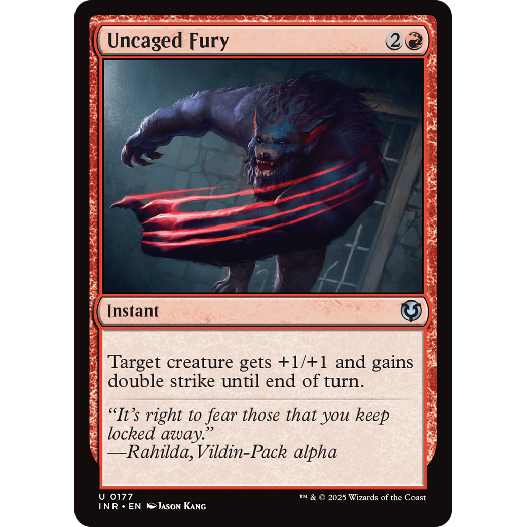 Uncaged Fury (INR-177) - Innistrad Remastered