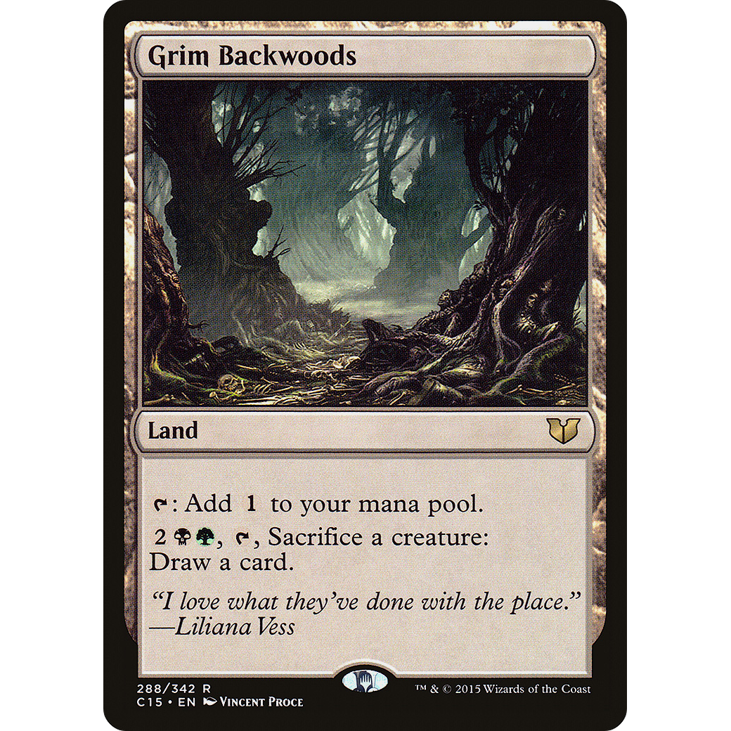 Grim Backwoods (C15-288) - Commander 2015