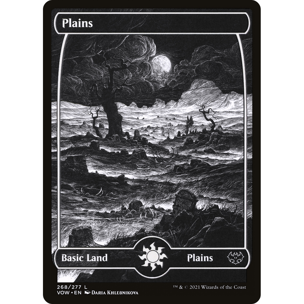 Plains (268) (VOW-268) - Innistrad: Crimson Vow: (Showcase)