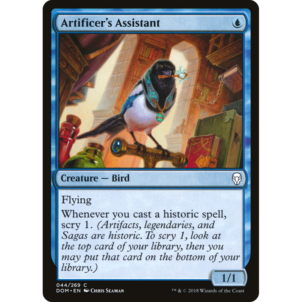 Artificer's Assistant (DOM-044) - Dominaria Foil