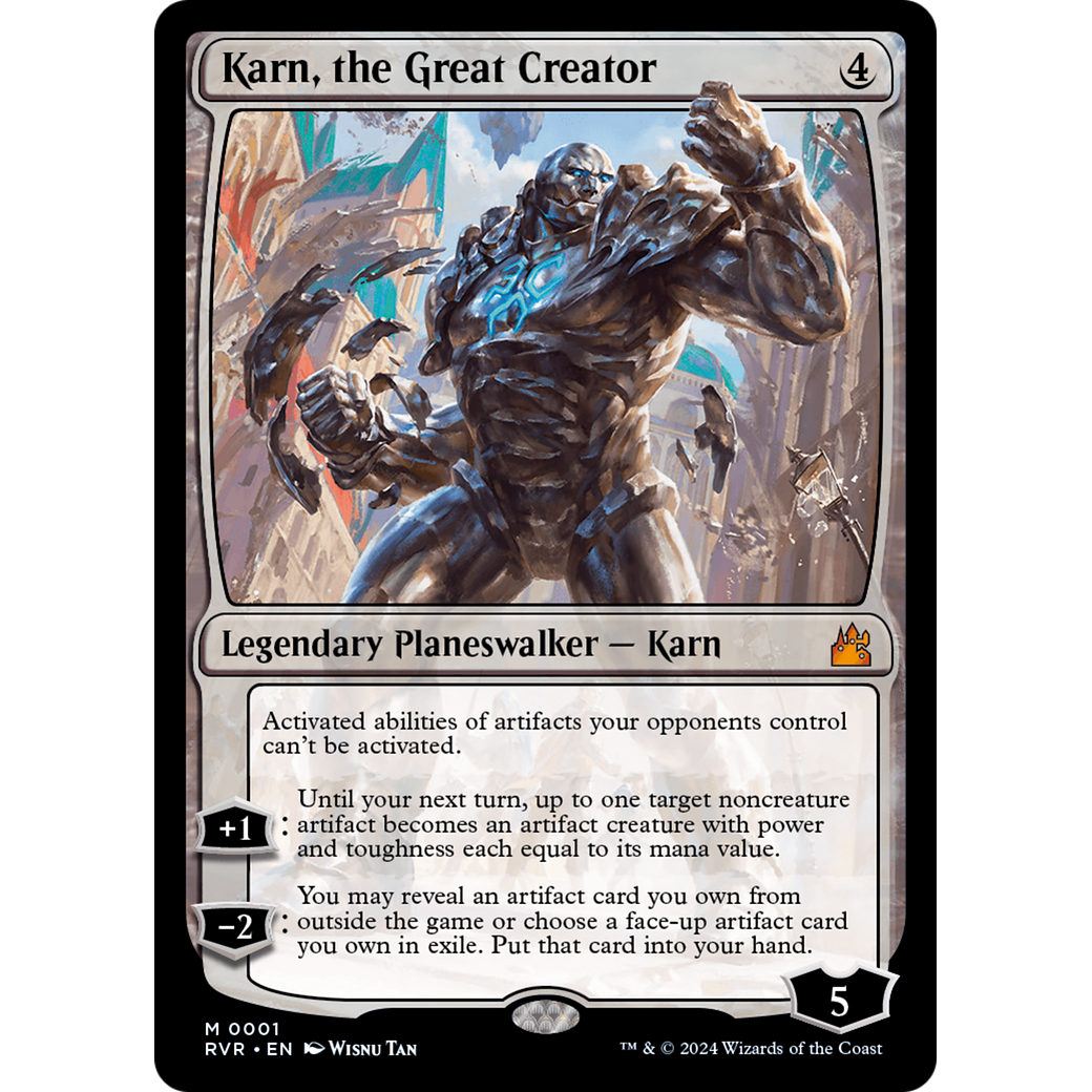 Karn, the Great Creator (RVR-001) - Ravnica Remastered