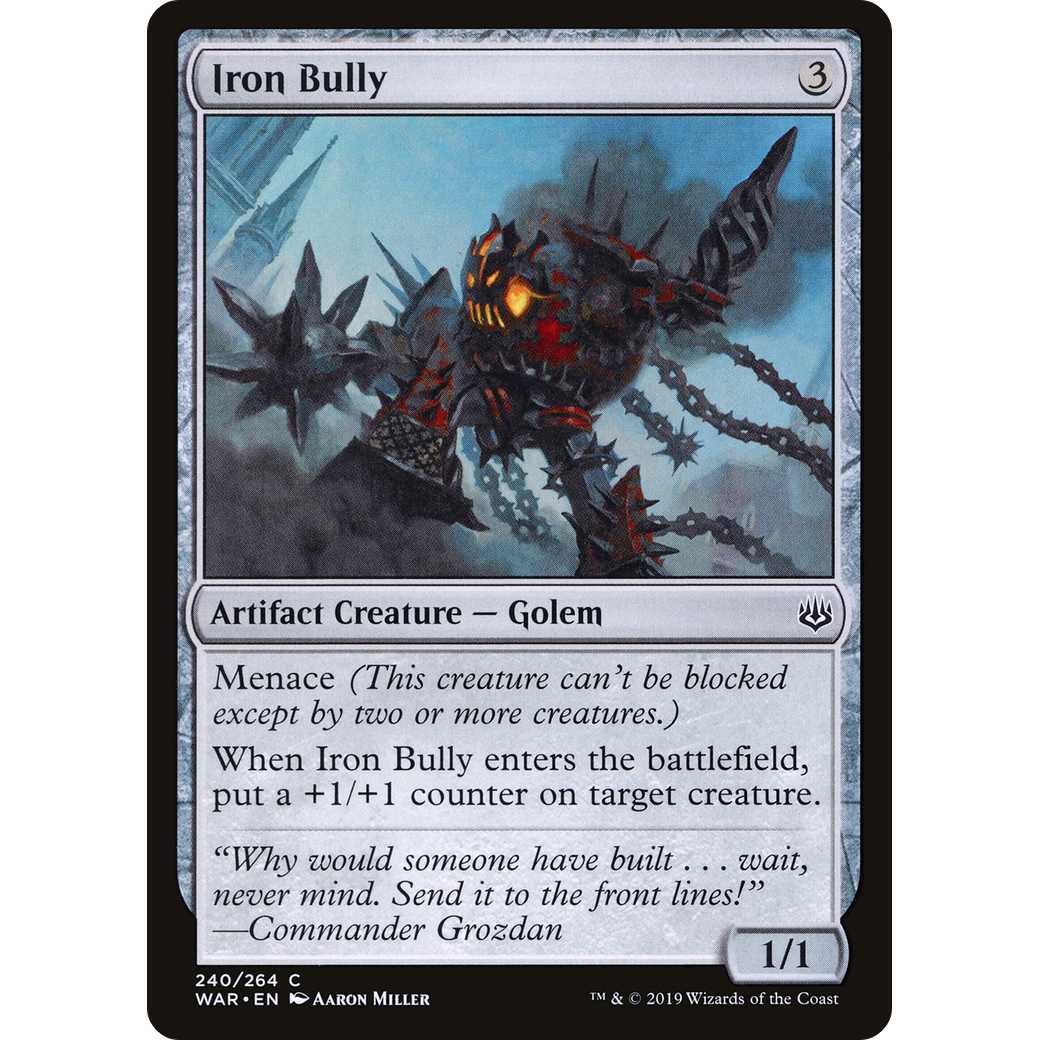 Iron Bully (WAR-240) - War of the Spark