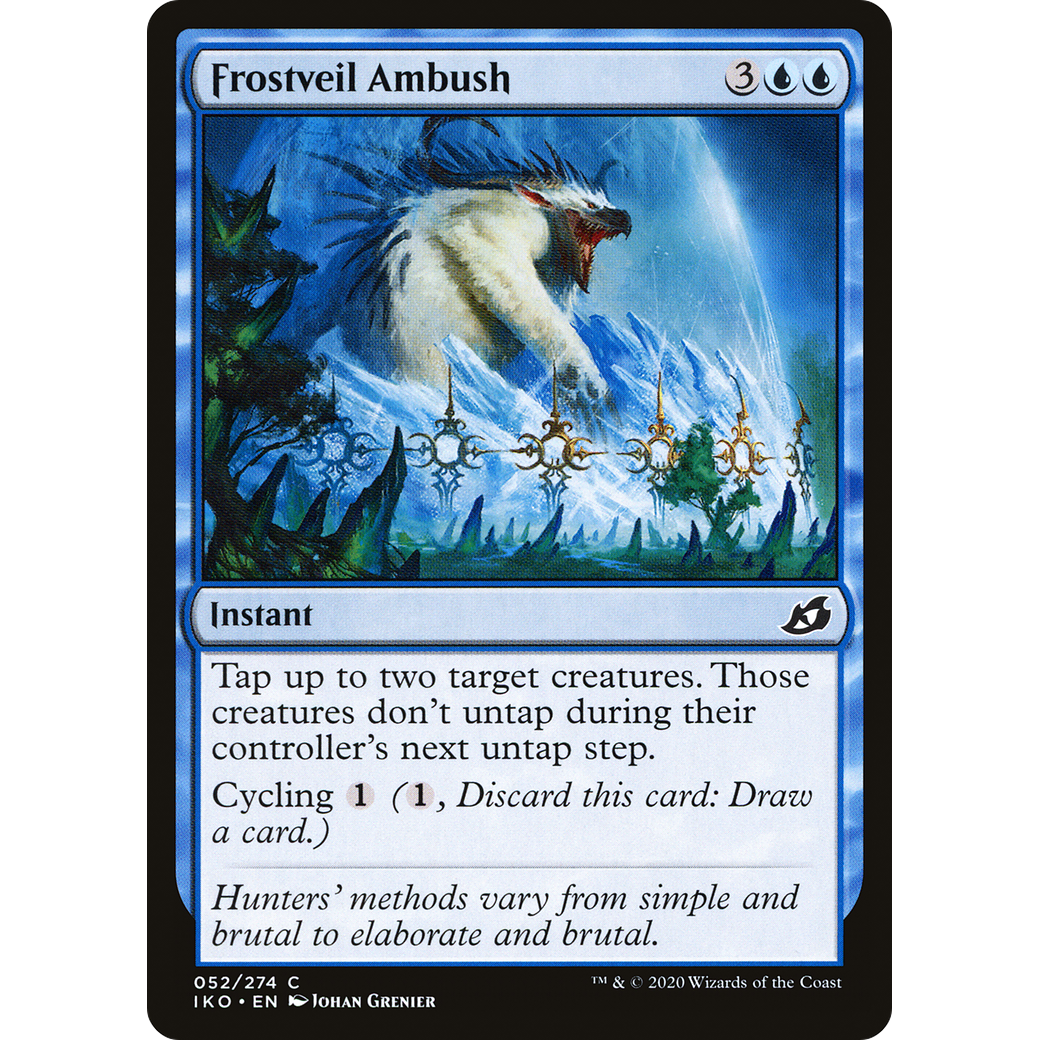Frostveil Ambush (IKO-052) - Ikoria: Lair of Behemoths Foil