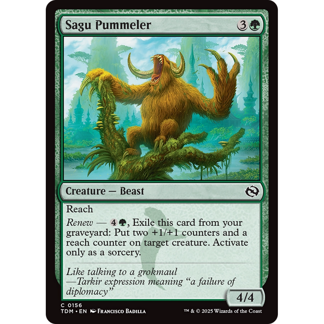 Sagu Pummeler (TDM-156) - Tarkir: Dragonstorm
