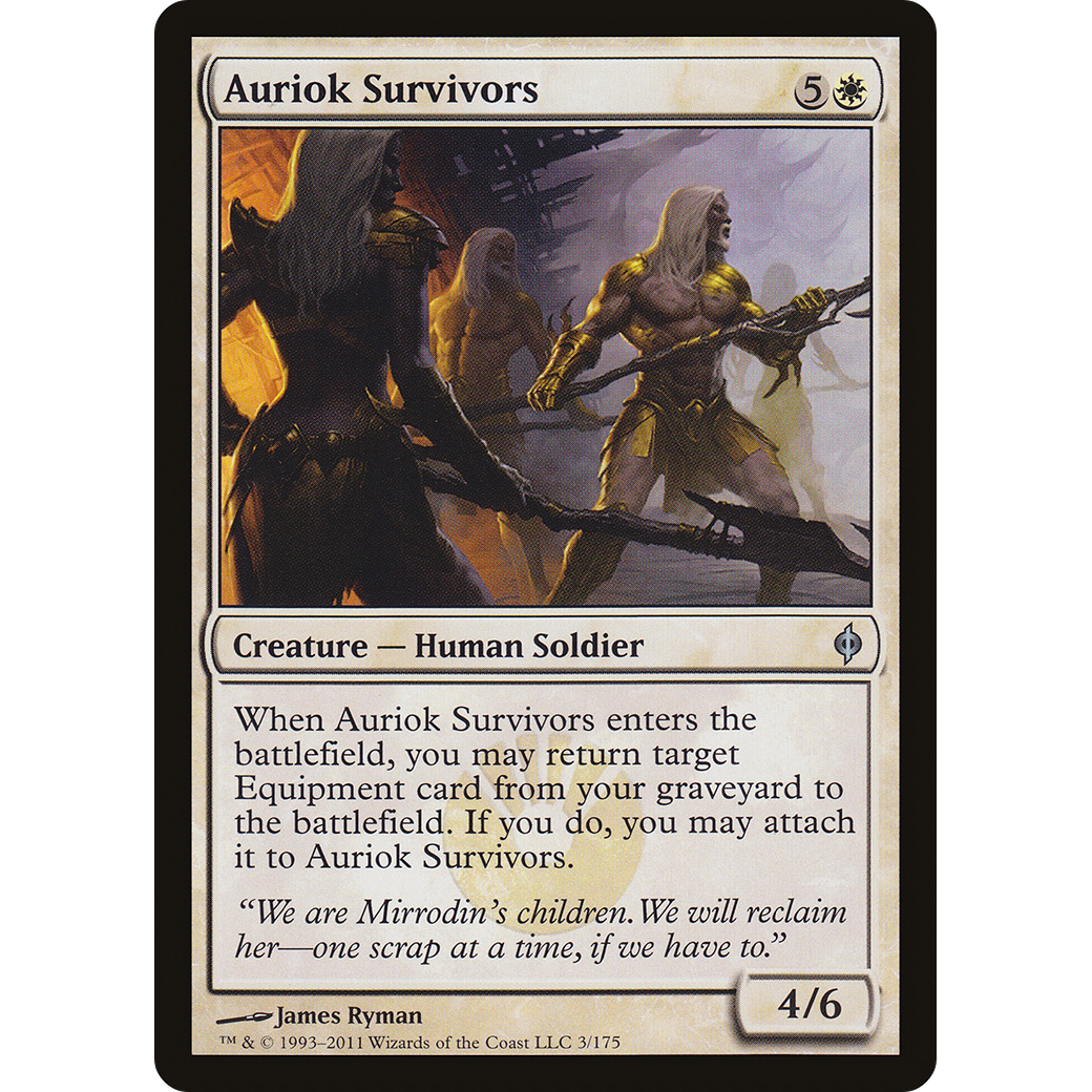 Auriok Survivors (NPH-003) - New Phyrexia