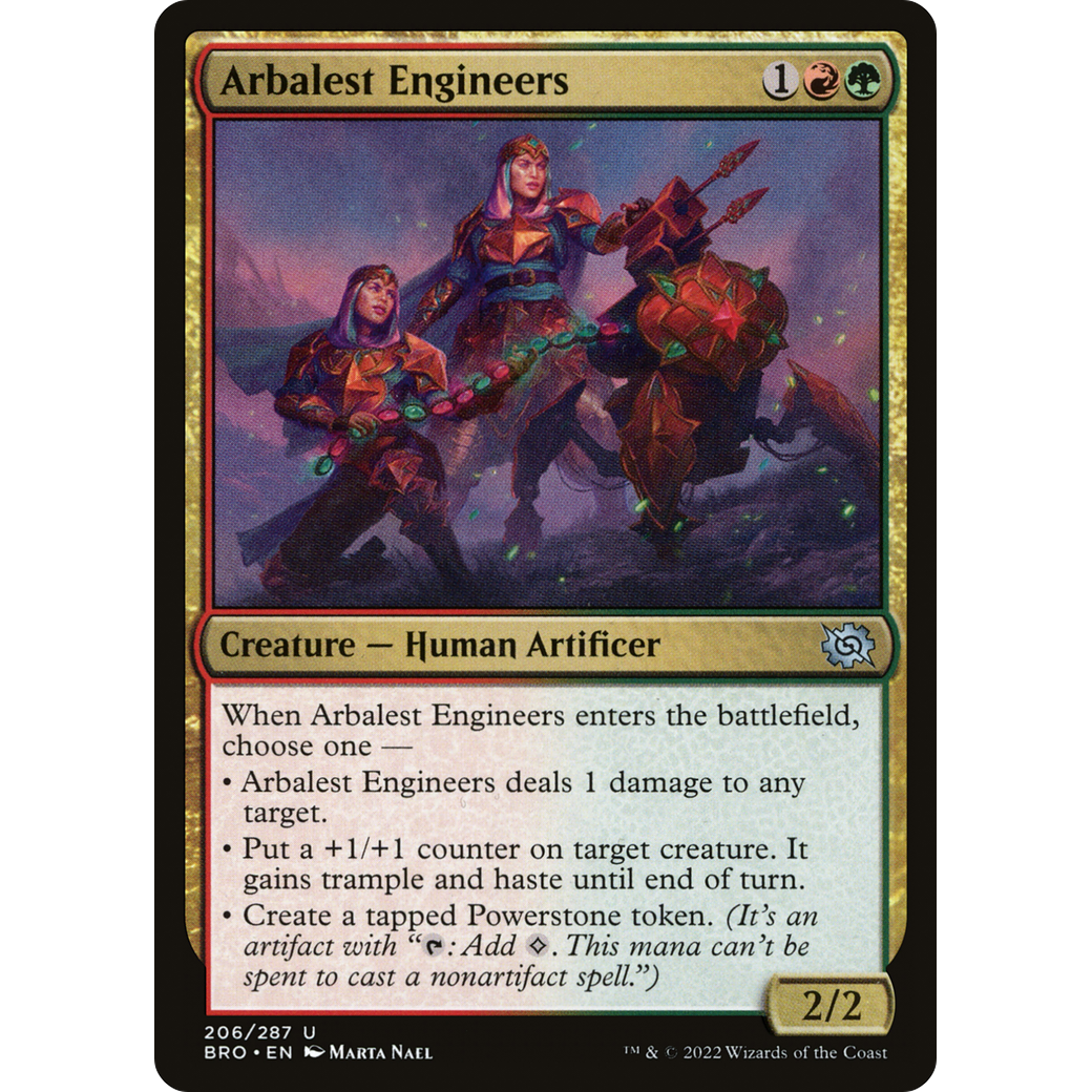 Arbalest Engineers (BRO-206) - The Brothers' War Foil