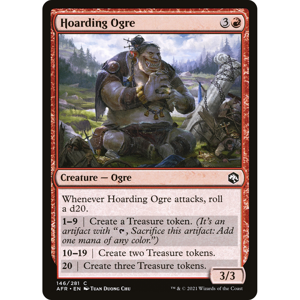 Hoarding Ogre (AFR-146) - Adventures in the Forgotten Realms Foil