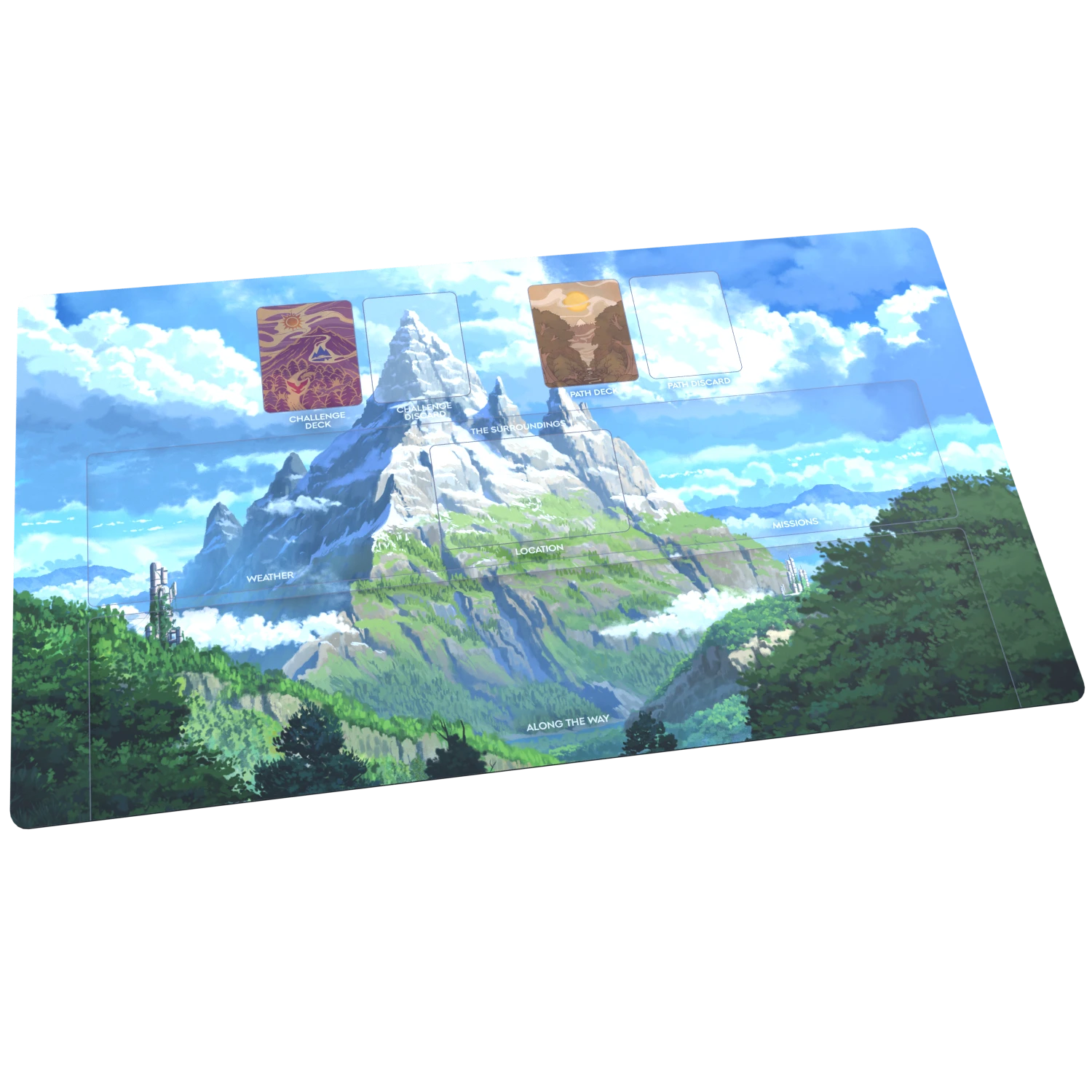 Earthborne Rangers -  Atrox Mountain: Shared Areas Playmat (Preorder)