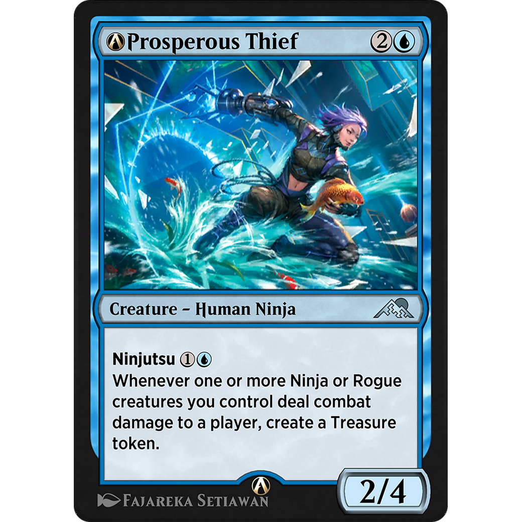 A-Prosperous Thief (NEO-A-73) - Kamigawa: Neon Dynasty