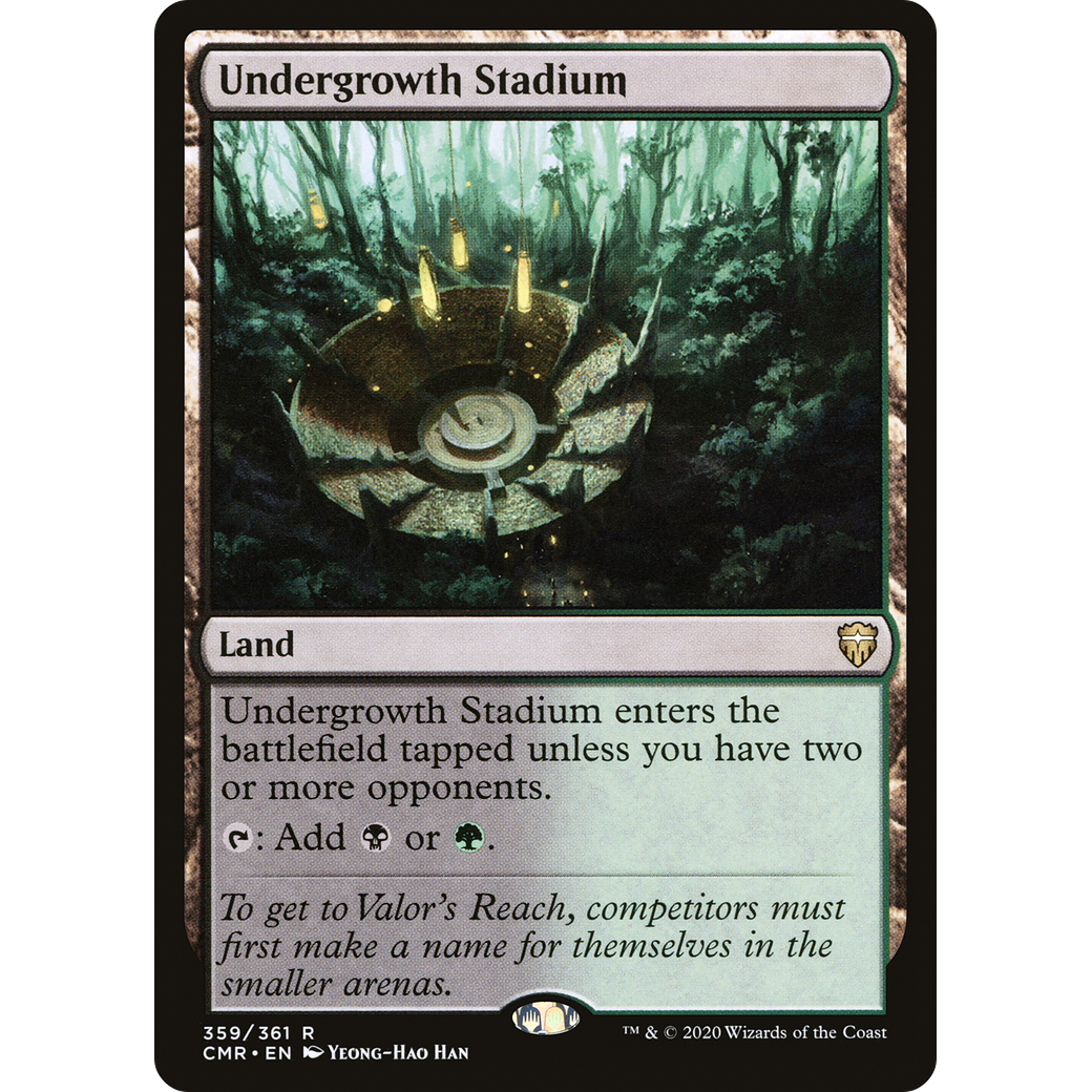 Undergrowth Stadium (CMR-359) - Commander Legends Foil
