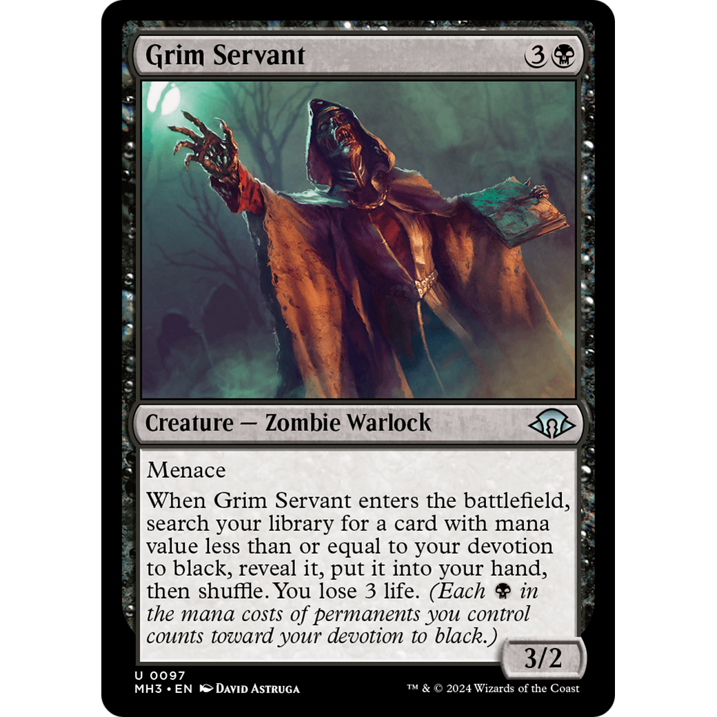 Grim Servant (MH3-097) - Modern Horizons 3