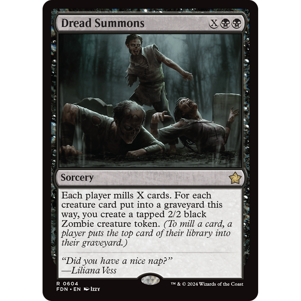 Dread Summons (FDN-604) - Foundations