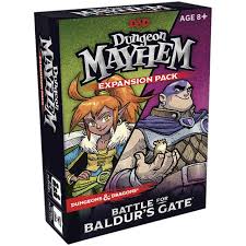 Dungeons & Dragons: Dungeon Mayhem Card Game - Battle for Baldur's Gate Expansion