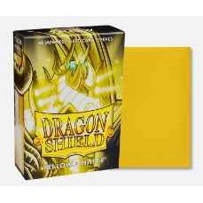 Dragon Shield: Yellow Matte 60ct Japanese Size Sleeves