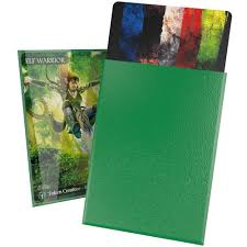 Cortex: Glossy Green 100ct Standard Sleeves