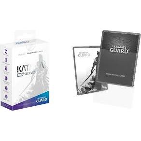 Katana: Clear Transparent 100ct Standard Sleeves