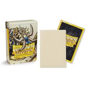Dragon Shield: Ivory Matte 60ct Japanese Size Sleeves