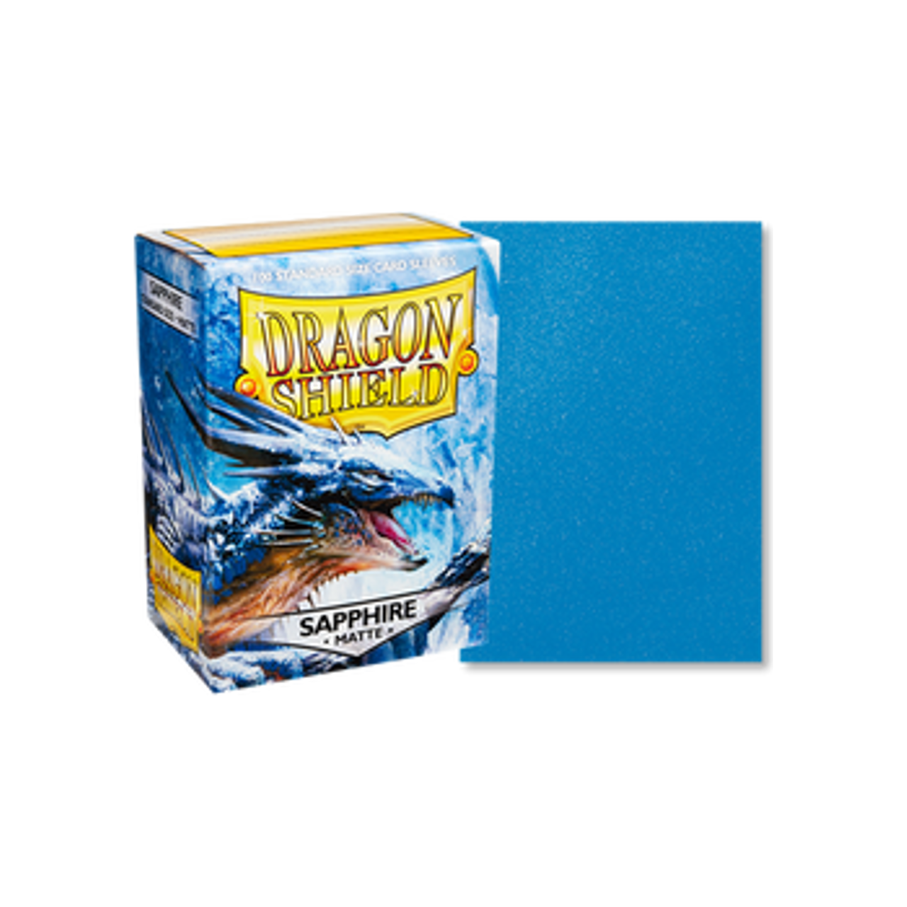 Dragon Shield: Sapphire Matte 100ct Sleeves