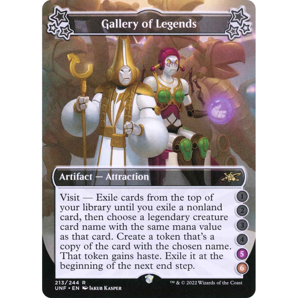 Gallery of Legends (5-6) (UNF-213) - Unfinity Foil