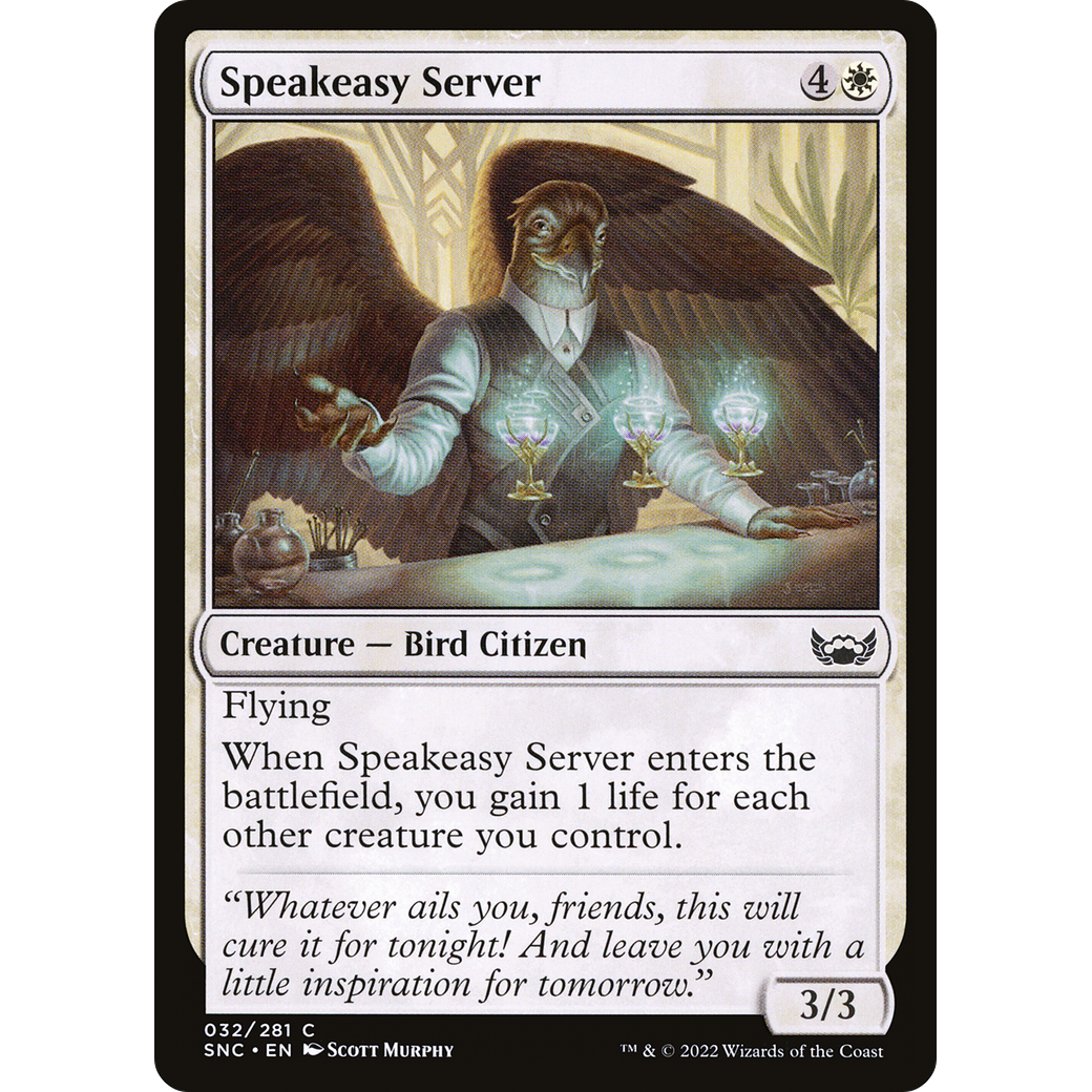 Speakeasy Server (SNC-032) - Streets of New Capenna