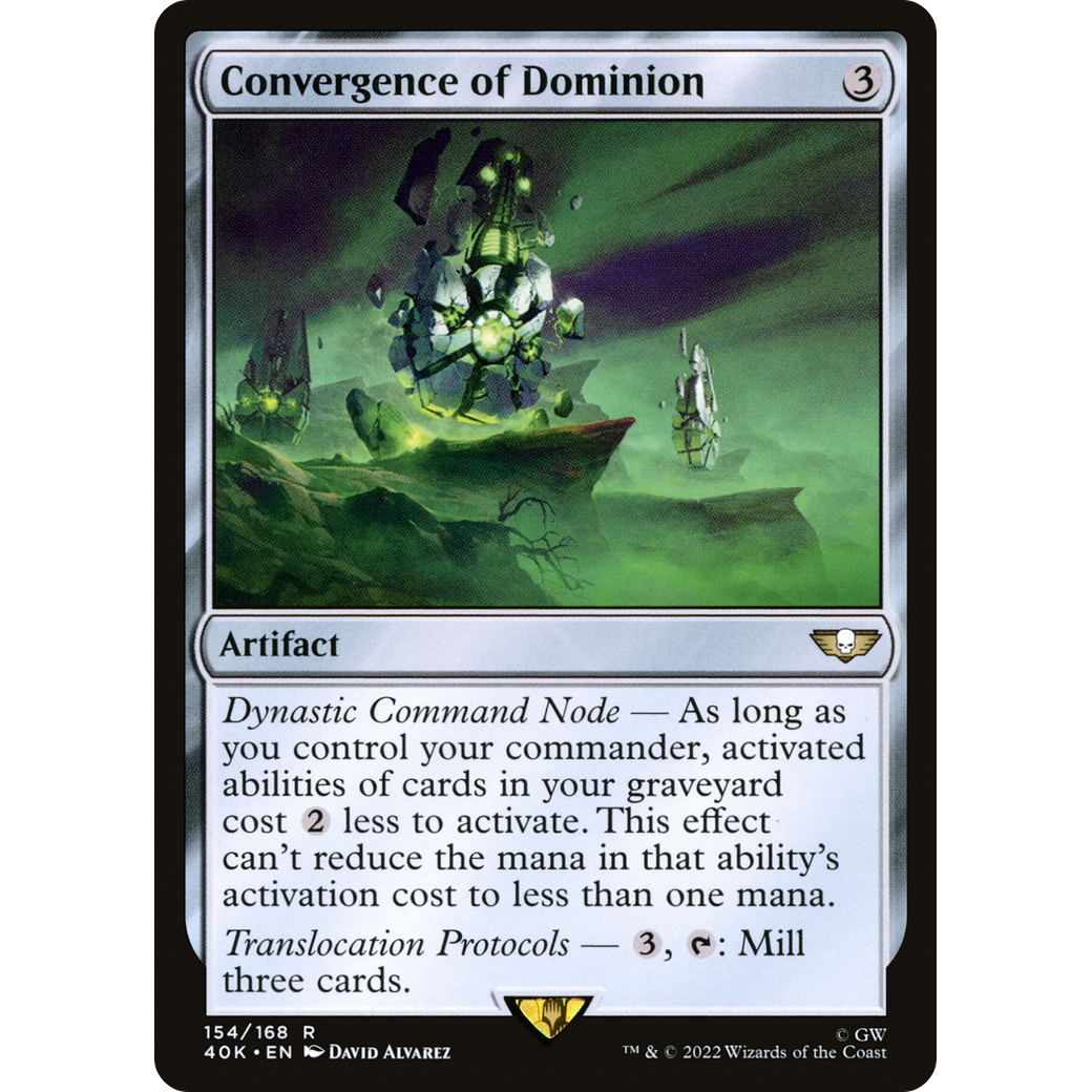 Convergence of Dominion (40K-154) - Warhammer 40,000 Commander