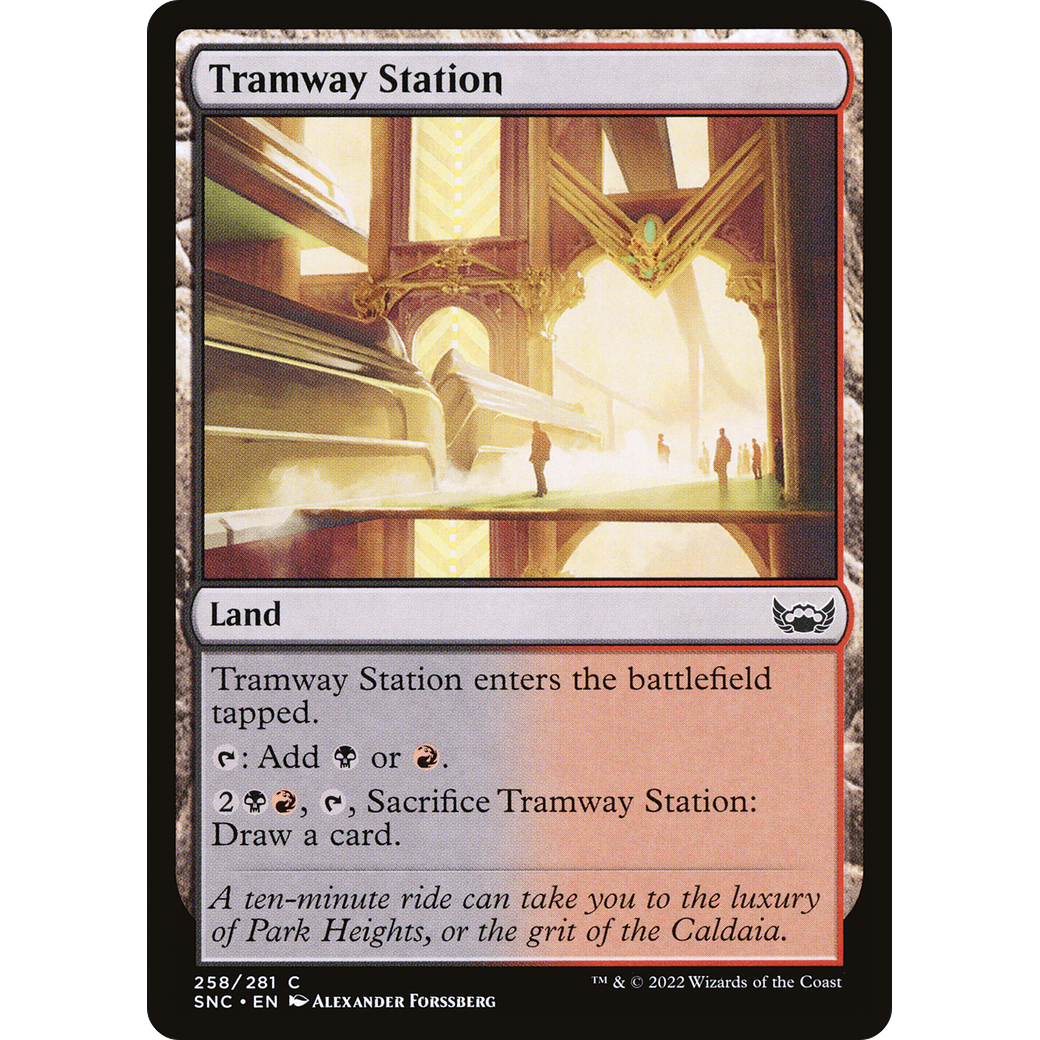 Tramway Station (SNC-258) - Streets of New Capenna