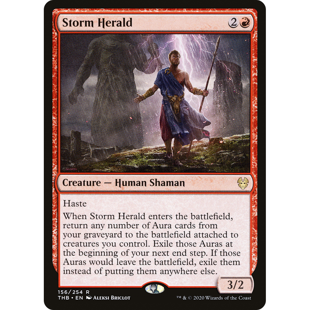 Storm Herald (THB-156) - Theros Beyond Death Foil