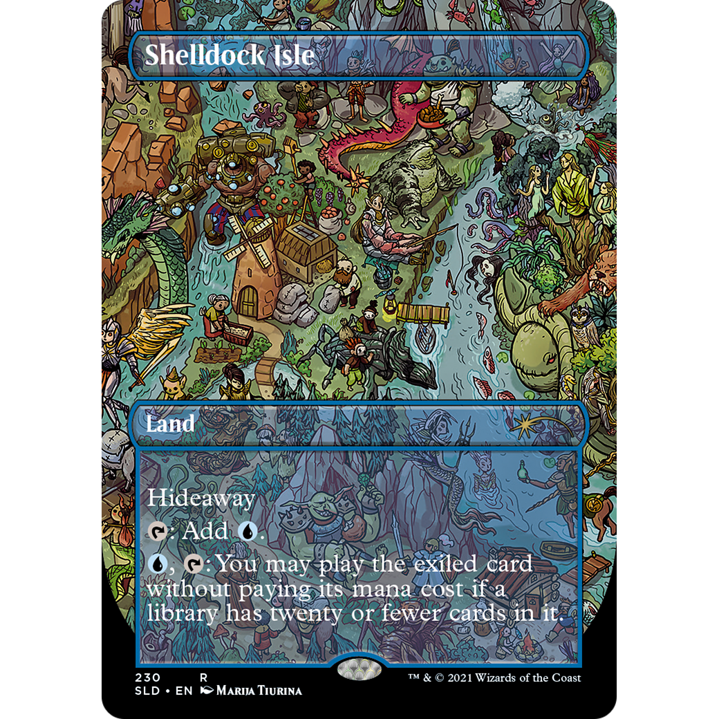 Shelldock Isle (SLD-230) - Secret Lair Drop (Borderless)