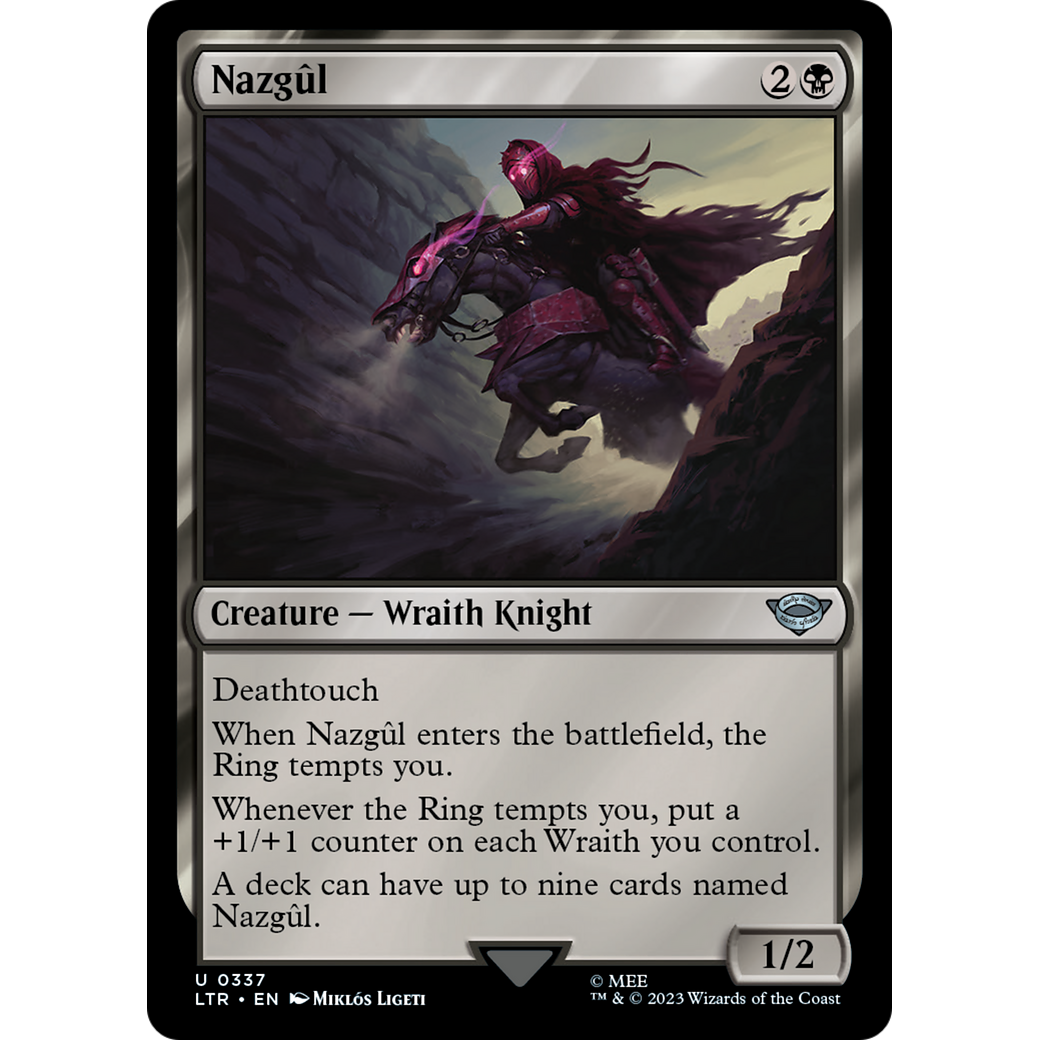 Nazgûl (LTR-337) - The Lord of the Rings: Tales of Middle-earth Foil