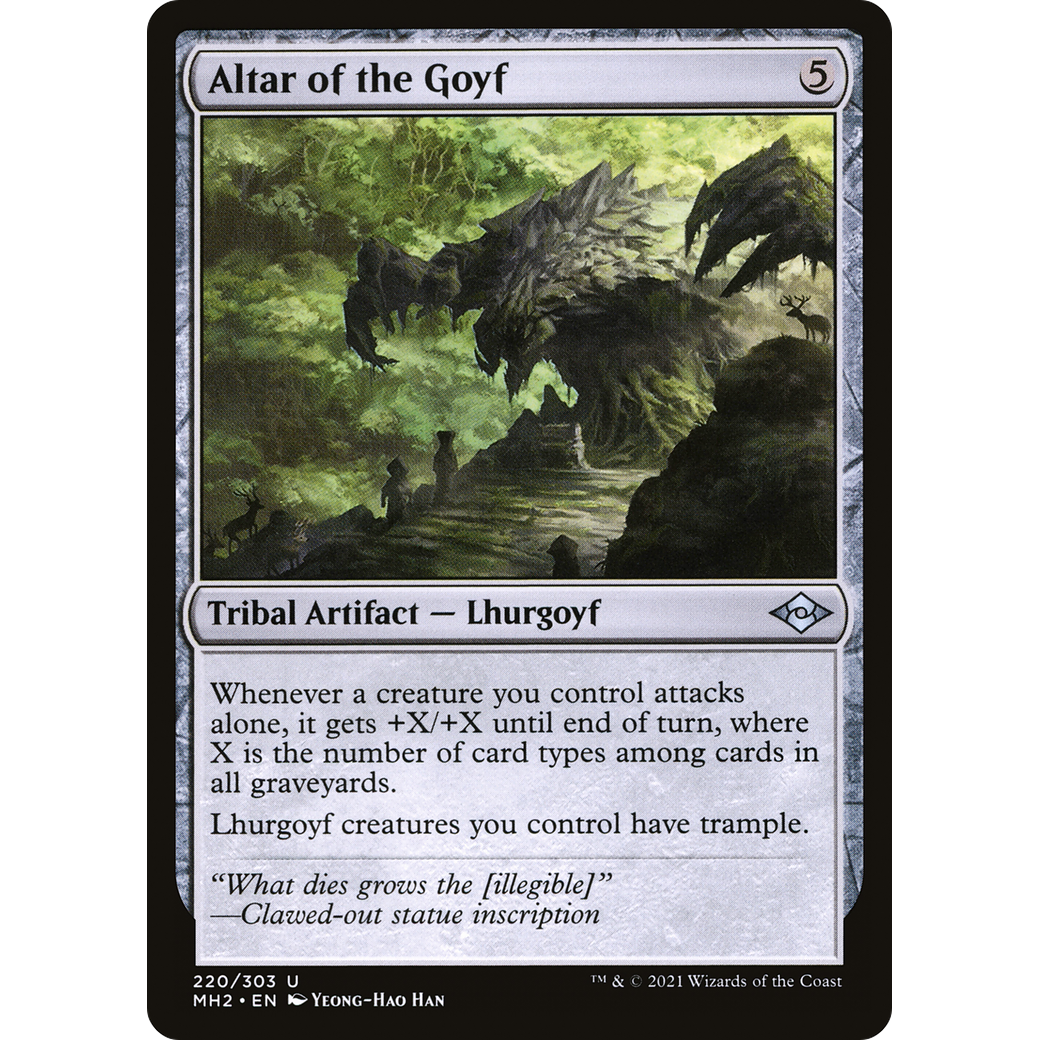 Altar of the Goyf (MH2-220) - Modern Horizons 2