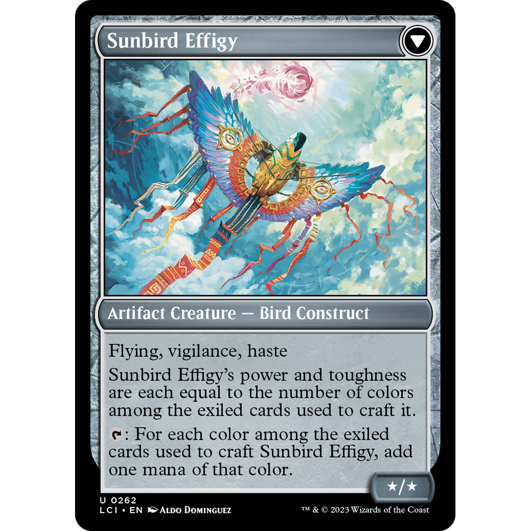 Sunbird Standard // Sunbird Effigy (LCI-262) - The Lost Caverns of Ixalan