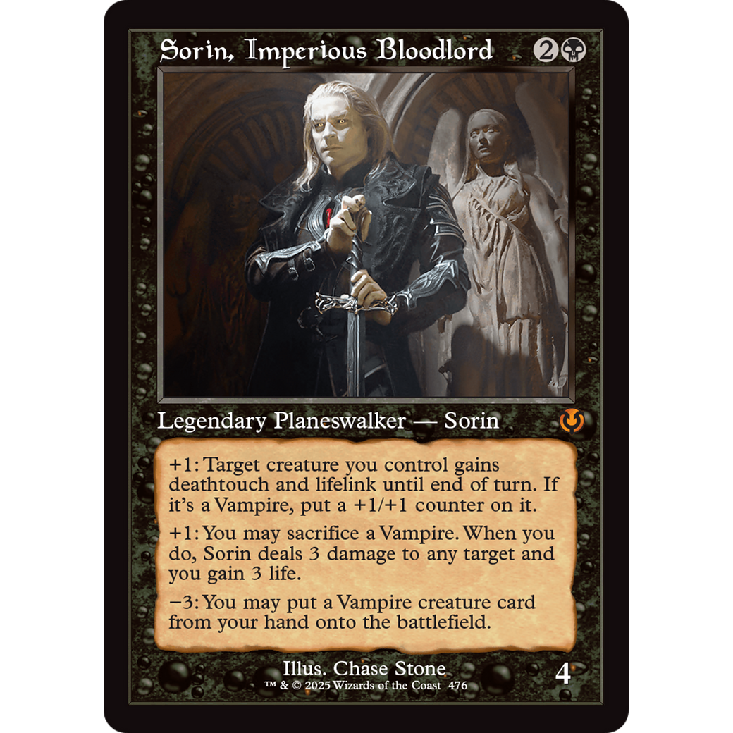 Sorin, Imperious Bloodlord (INR-476) - Innistrad Remastered Foil