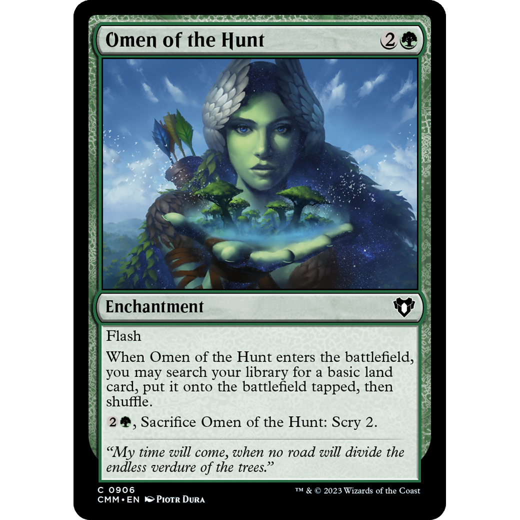 Omen of the Hunt (CMM-906) - Commander Masters