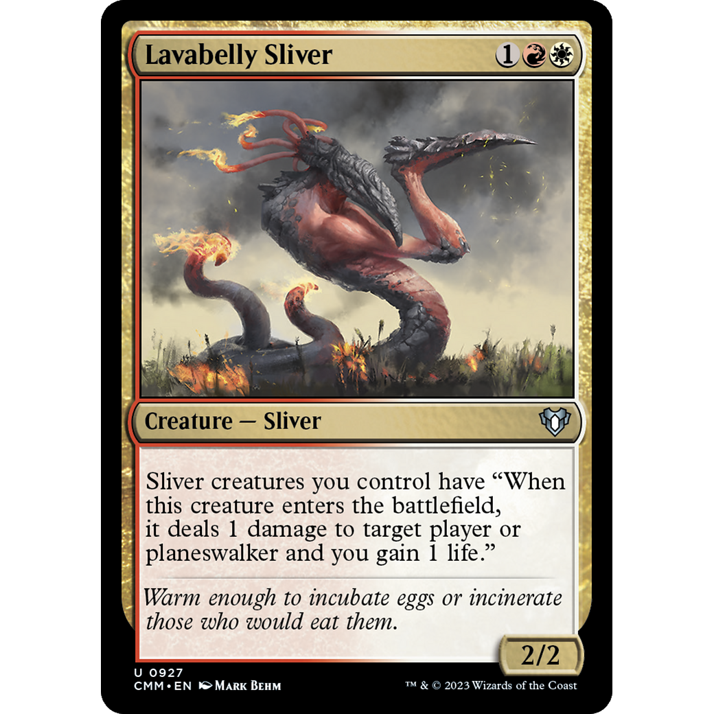 Lavabelly Sliver (CMM-927) - Commander Masters