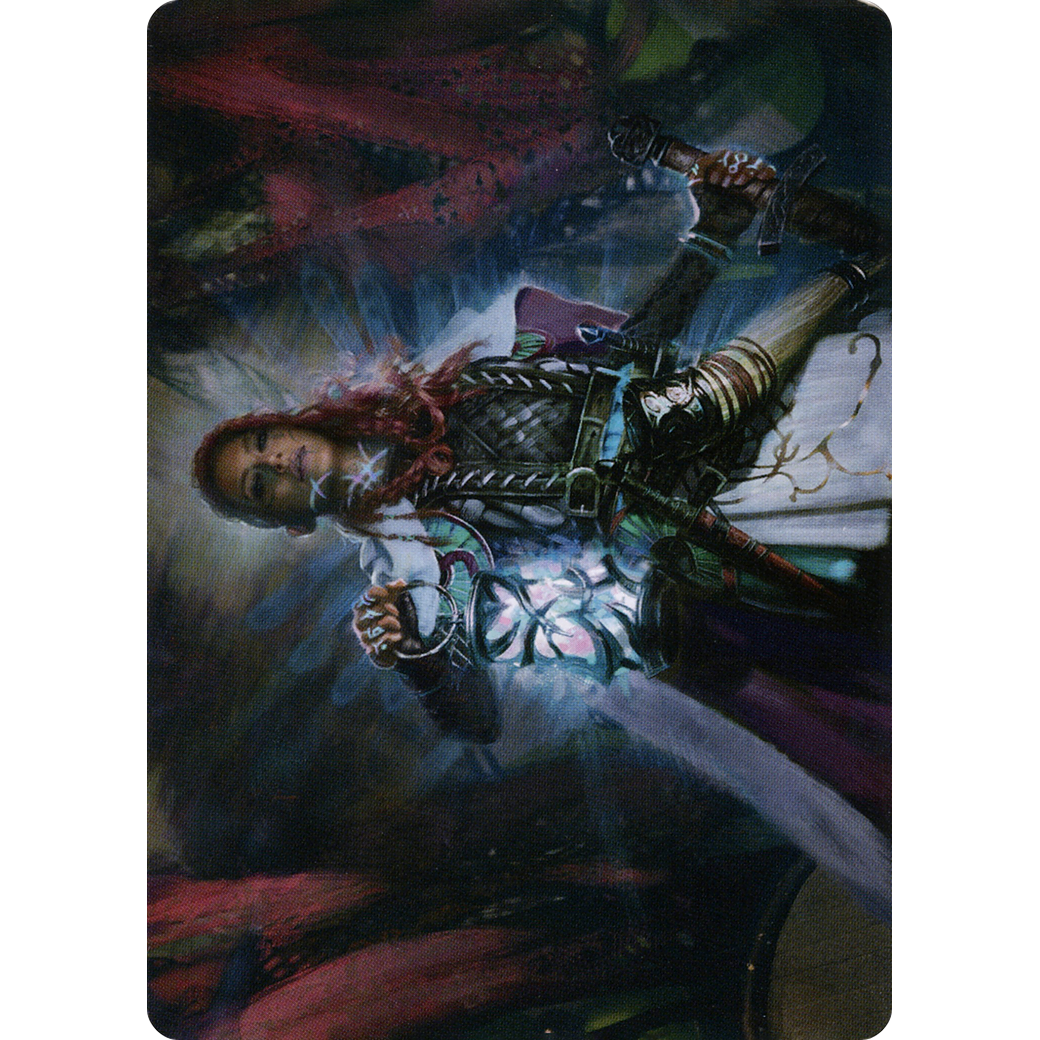 Tergrid, God of Fright // Tergrid, God of Fright (ASKHM-027) - Art Series: Kaldheim (Borderless)