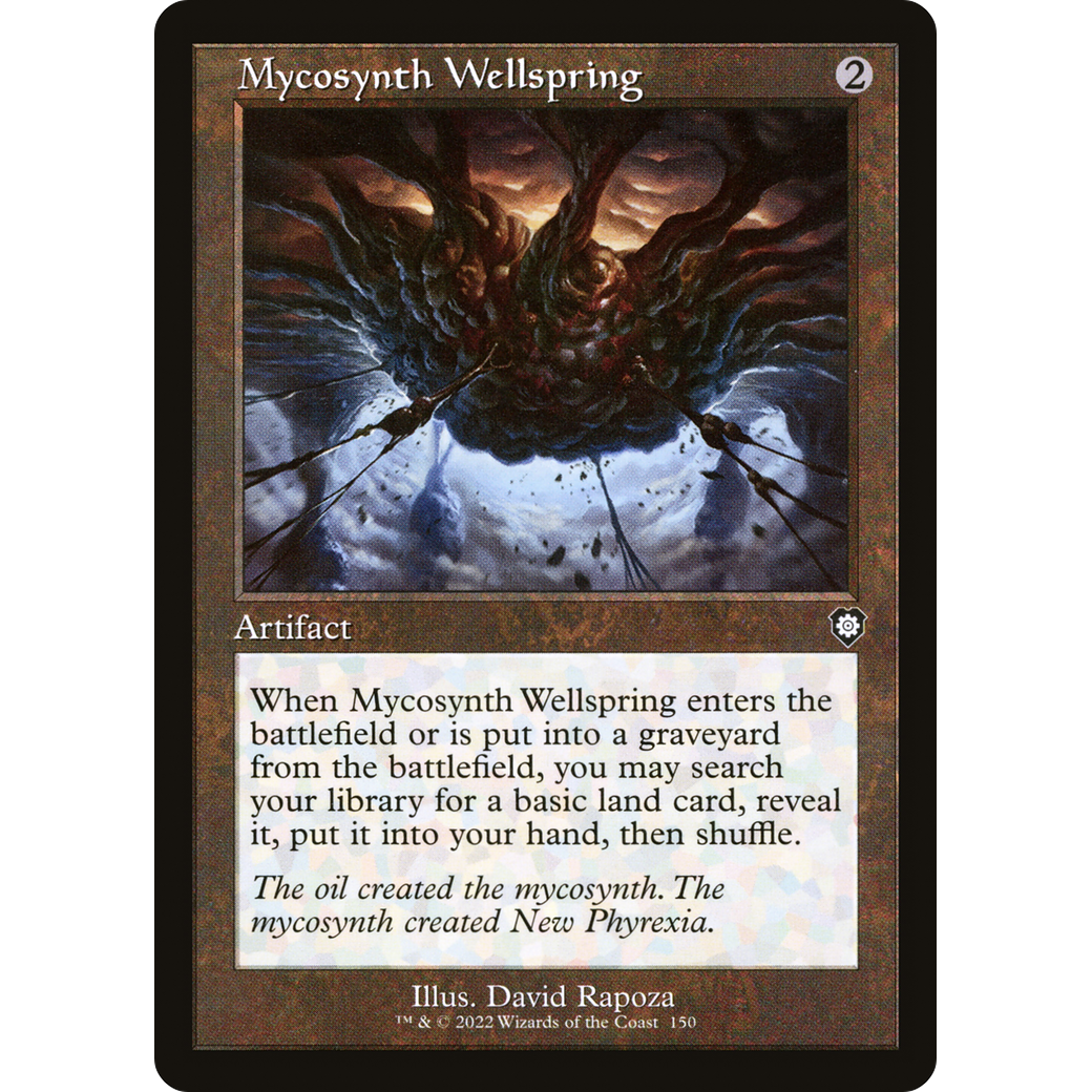 Mycosynth Wellspring (Retro Frame) (BRC-150) - The Brothers' War Commander