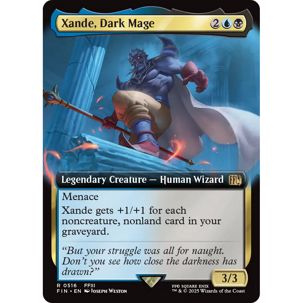 Xande, Dark Mage (FIN-516) - FINAL FANTASY: (Extended Art)