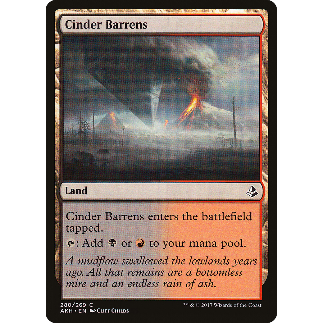 Cinder Barrens (AKH-280) - Amonkhet