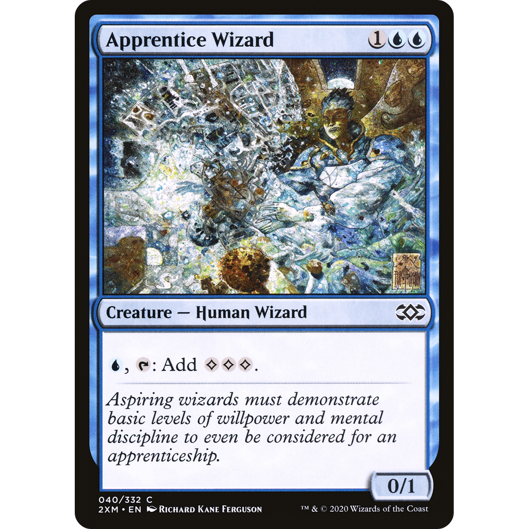 Apprentice Wizard (2XM-040) - Double Masters