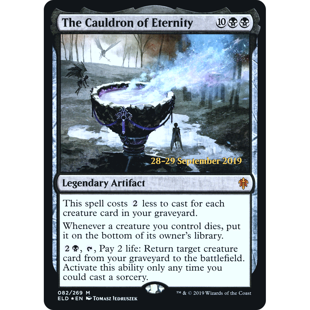 The Cauldron of Eternity (PRE-082) - Throne of Eldraine Promos Foil