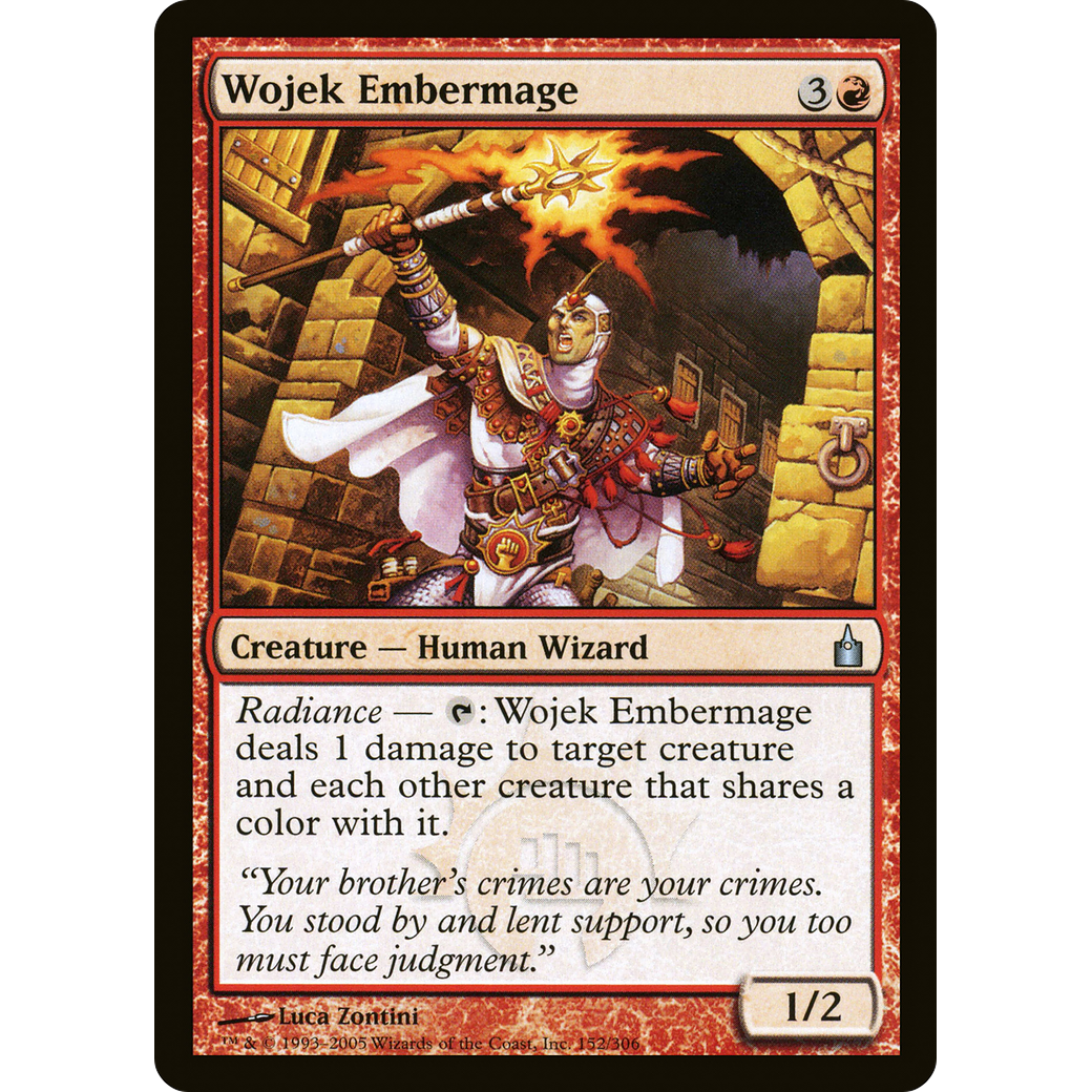 Wojek Embermage (RAV-152) - Ravnica: City of Guilds
