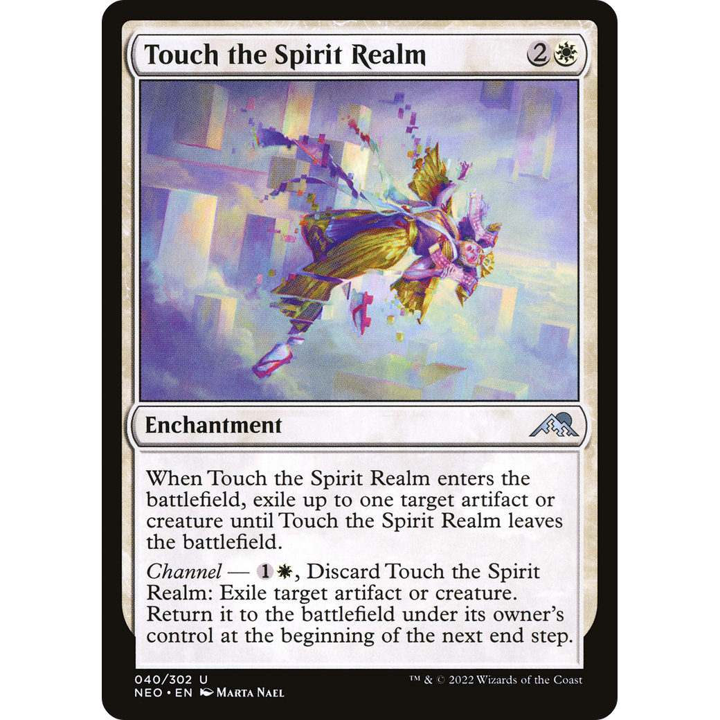 Touch the Spirit Realm (NEO-040) - Kamigawa: Neon Dynasty