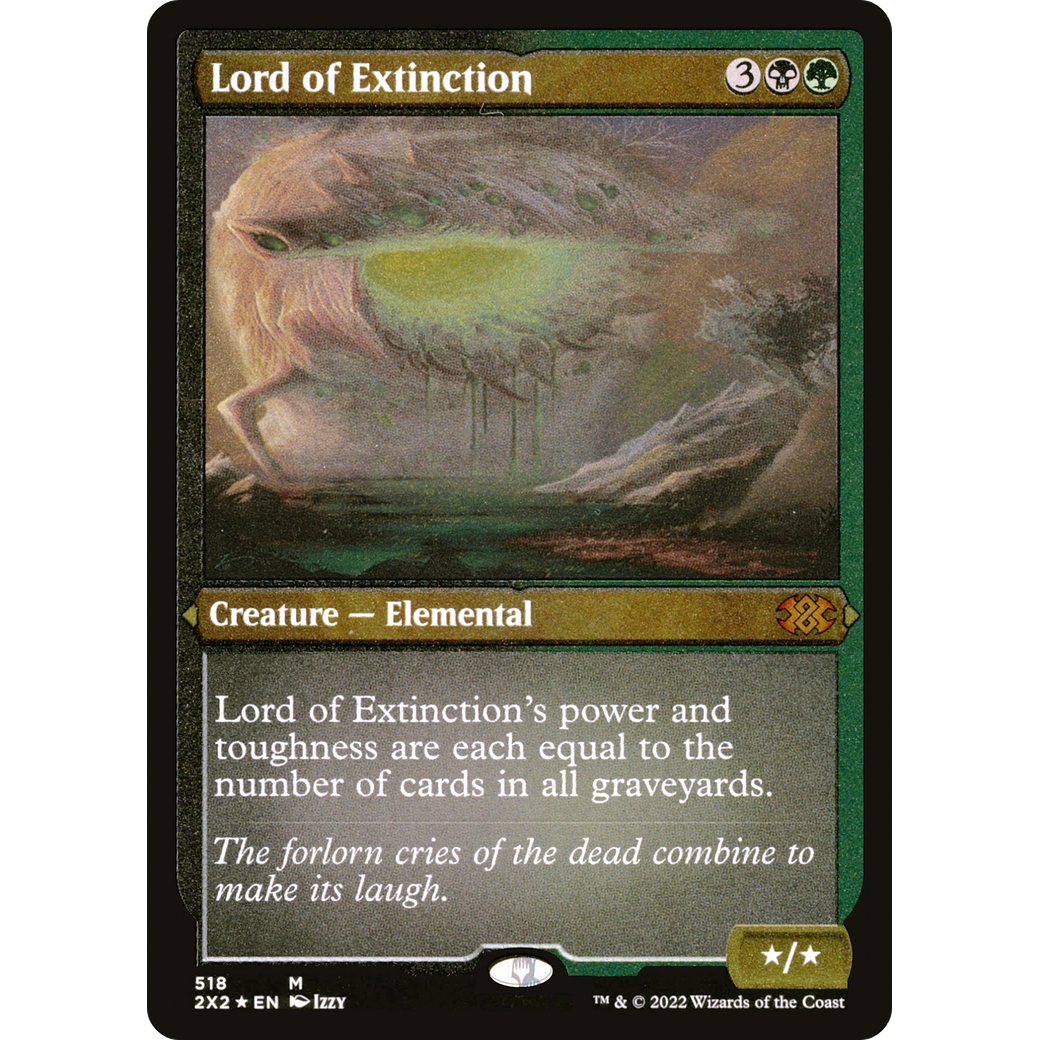 Lord of Extinction (Foil Etched) (2X2-518) - Double Masters 2022 Foil