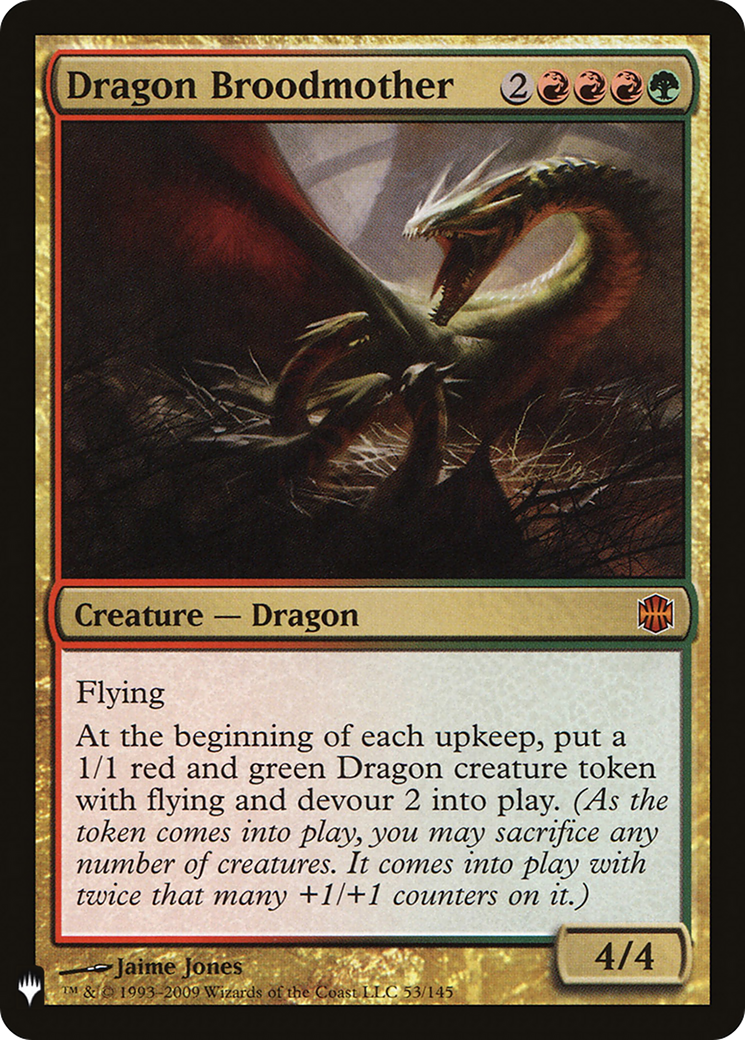 Dragon Broodmother (LIST-053) - The List